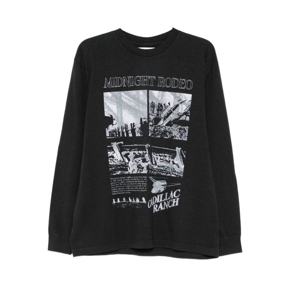 Midnight Rodeo Black T-Shirts & Vests - T-Shirts Men